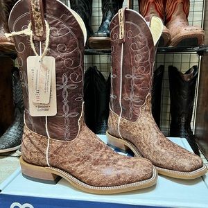 Anderson Bean Elephant Exotic Boots size 11D